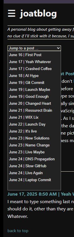 the new scroll bar